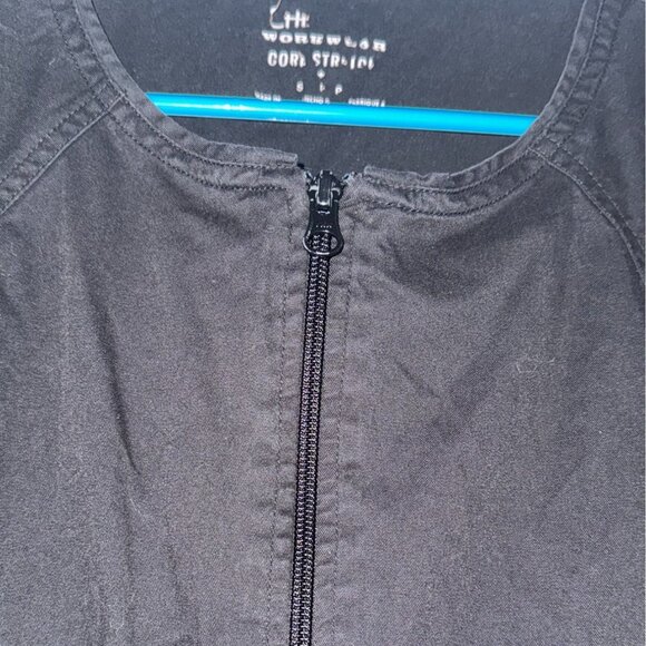 Workwear Core Stretch Womens Black Zip-Up Jacket Size S - Picture 2 of 7